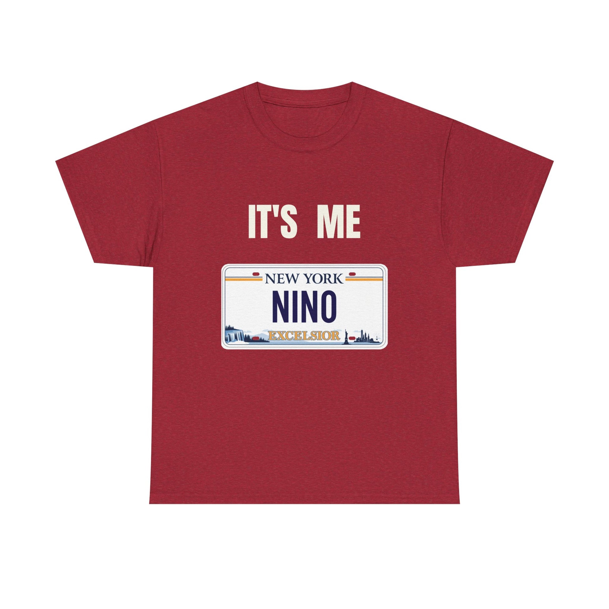 "It's me Nino". Unisex Heavy Cotton T-Shirt