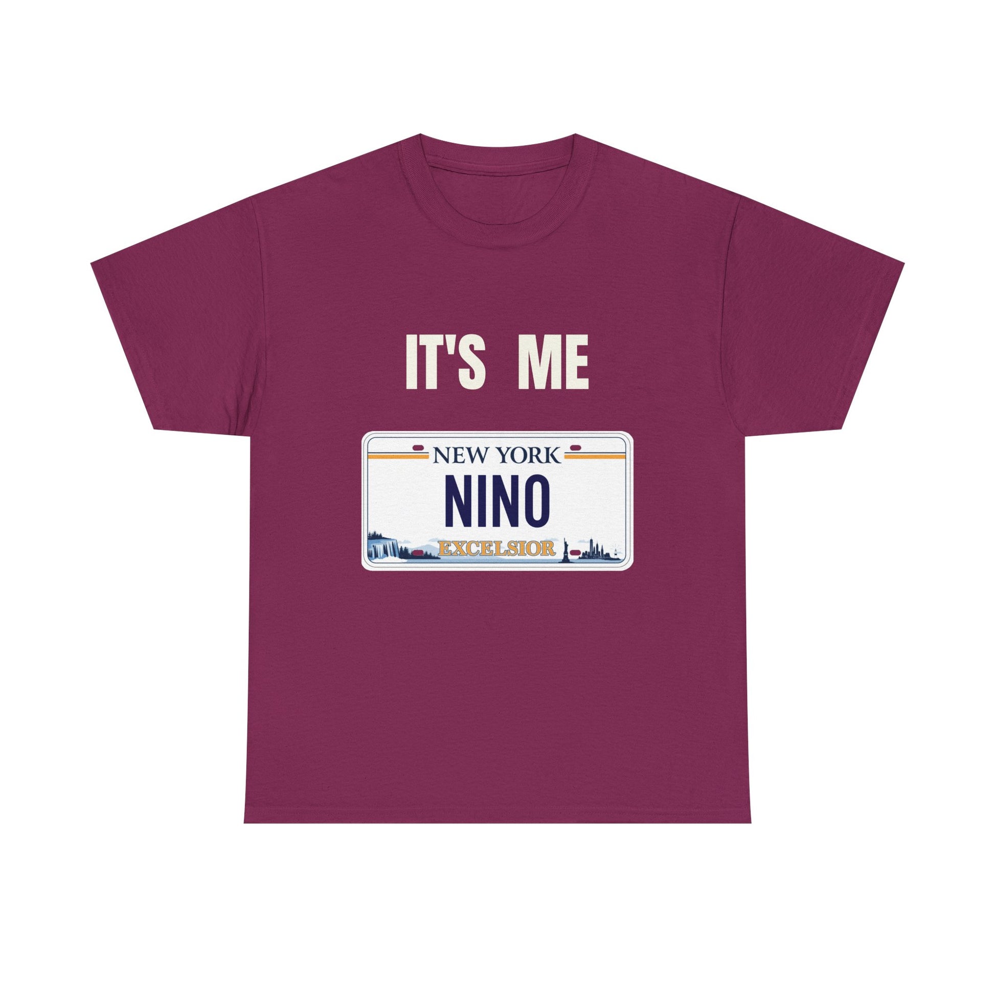 "It's me Nino". Unisex Heavy Cotton T-Shirt