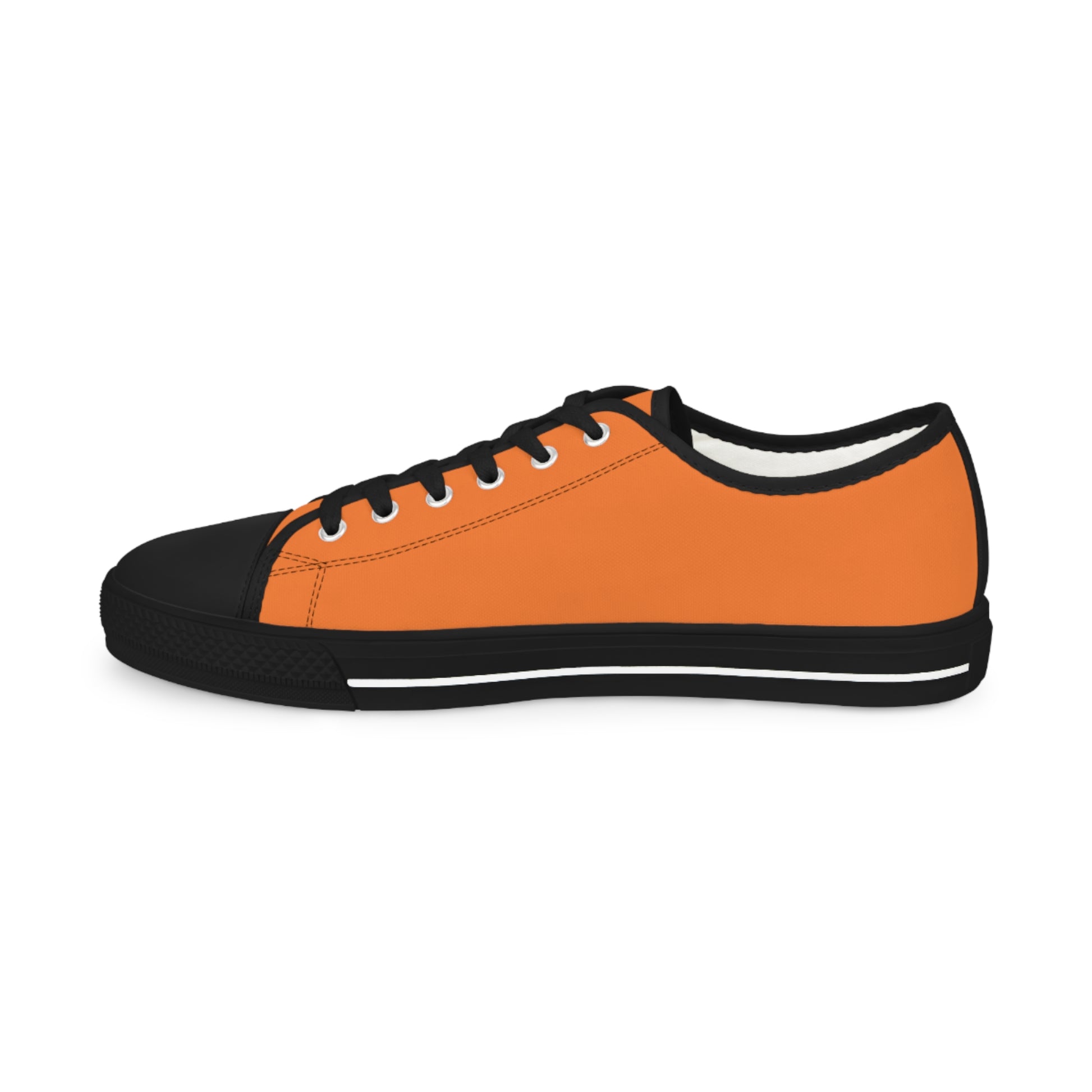 Stylish Orange Low Top Sneakers for Casual Comfort