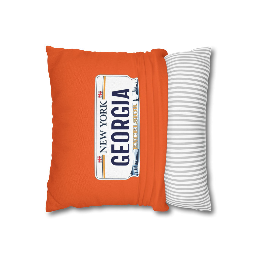 Georgia License Plate Decorative Pillowcase