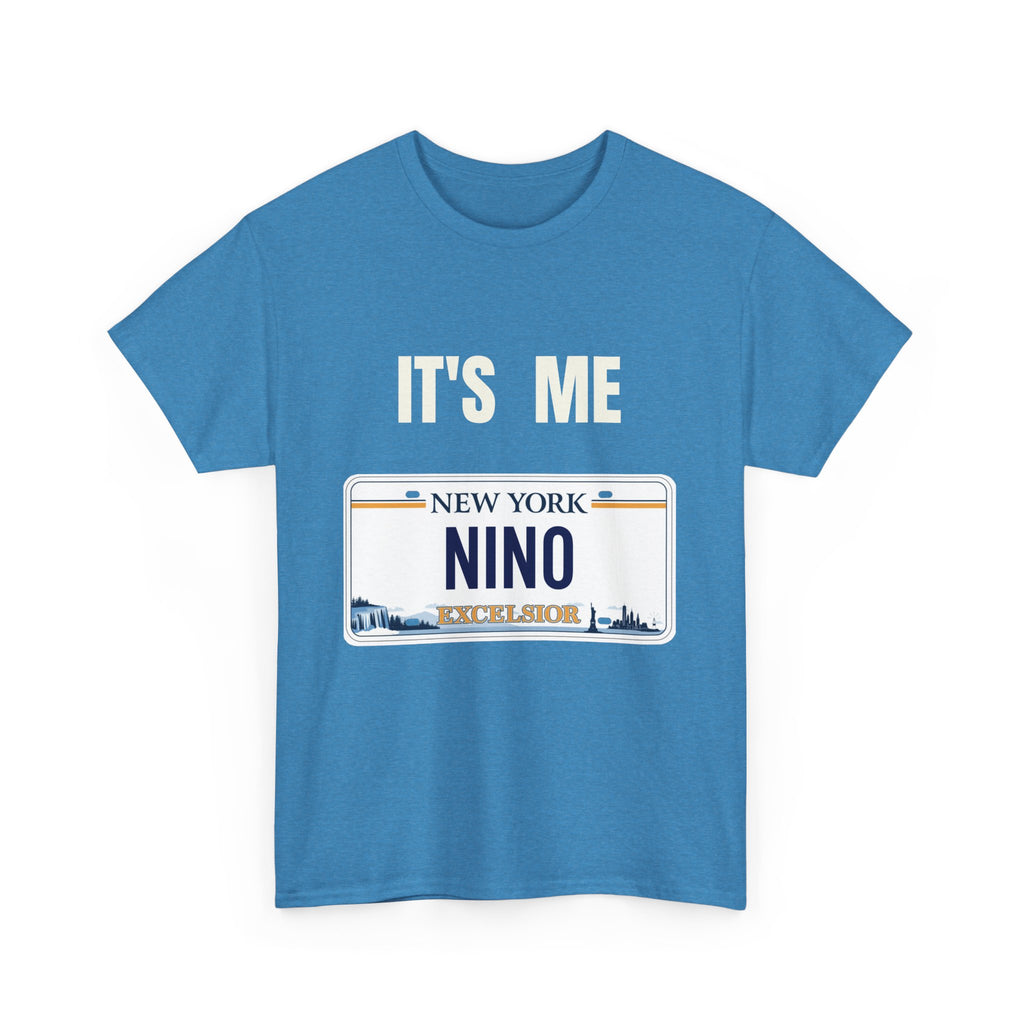 "It's me Nino". Unisex Heavy Cotton T-Shirt