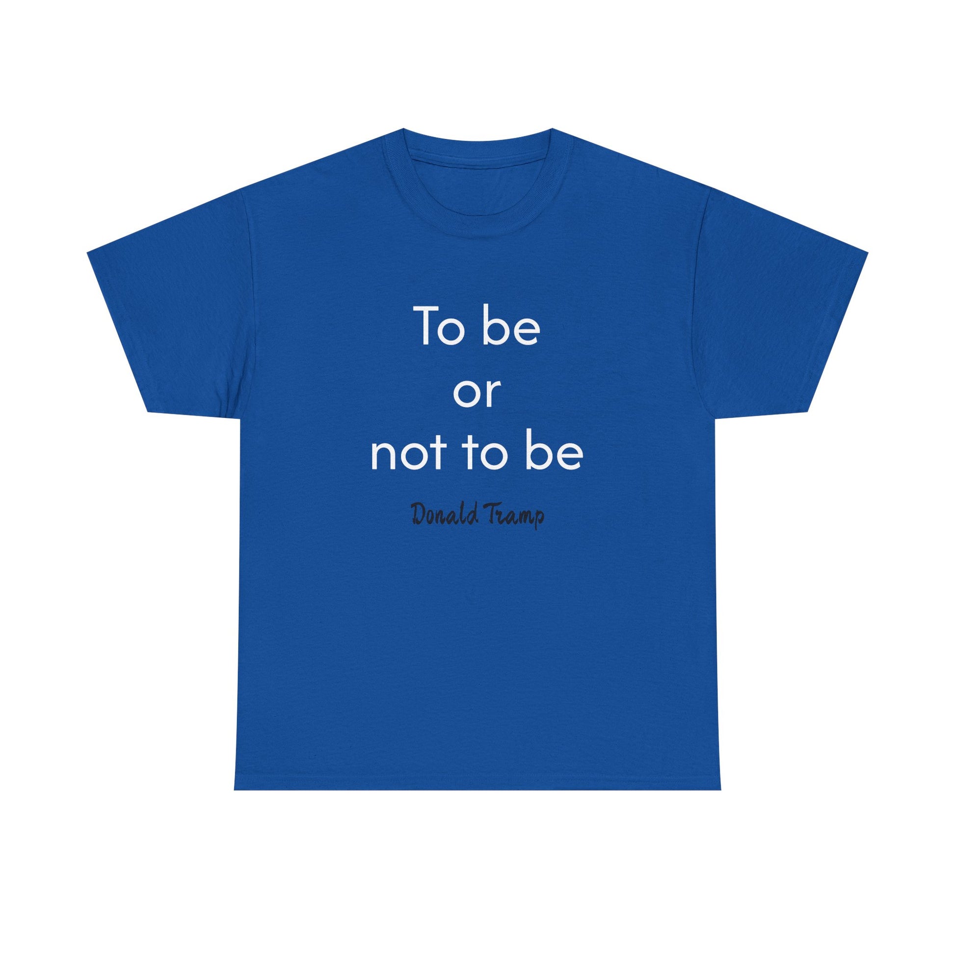 "To be"